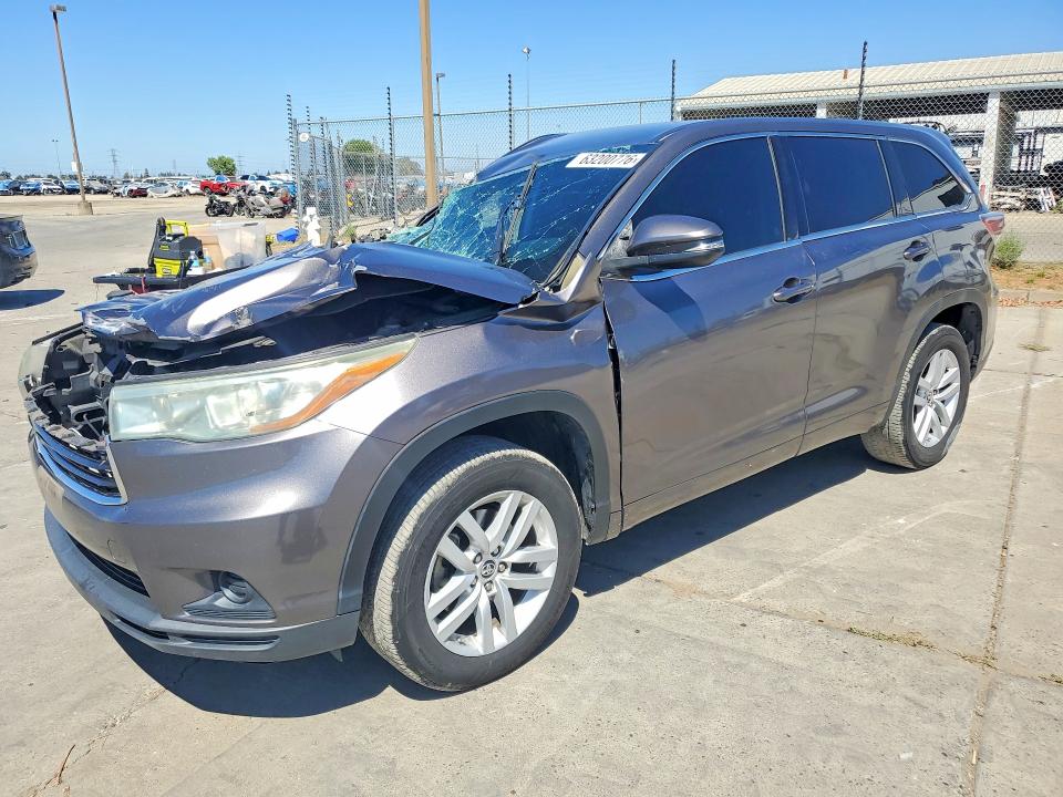 2016 Toyota Highlander მანქანა იყიდება აუქციონზე, vin: 5TDZARFH6GS018791, აუქციონის ნომერი: 63200776