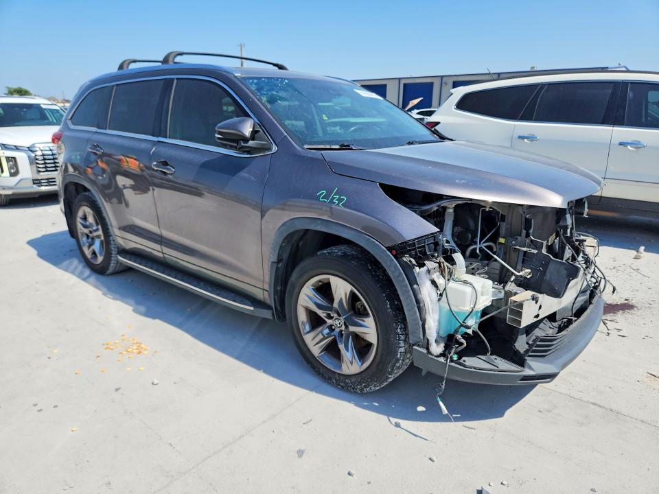Aukcja sprzedaży 2019 Toyota Highlander, vin: 5TDYZRFH3KS319810, numer aukcji: 61860476
