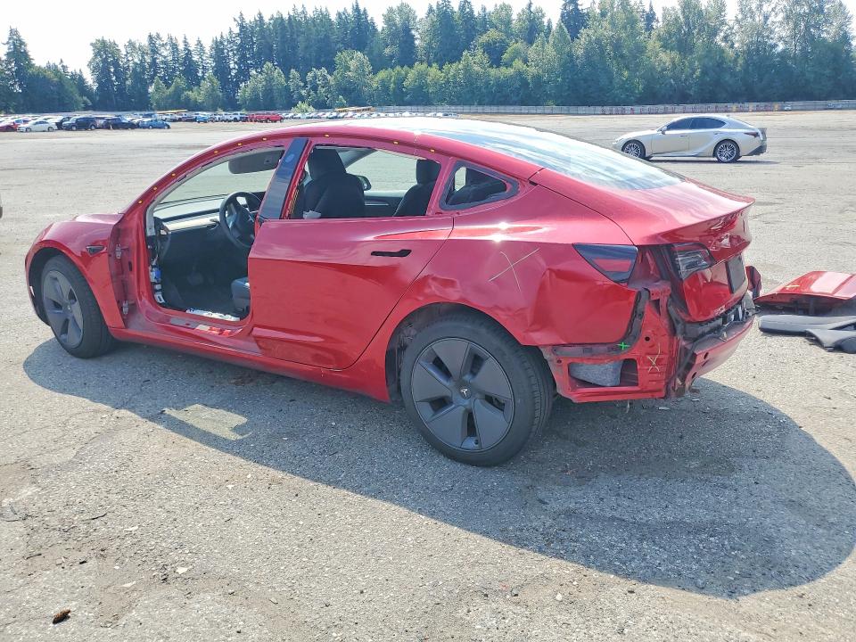 Продажа на аукционе авто 2023 Tesla Model 3, vin: 5YJ3E1EB9PF665389, номер лота: 61012196