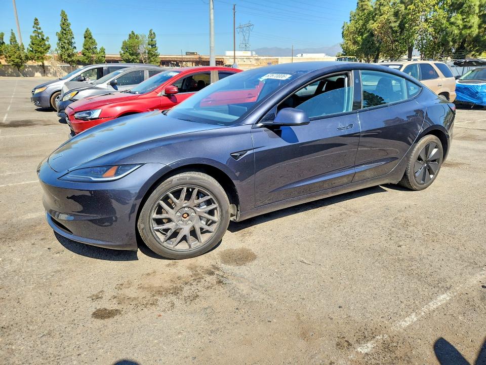 Auction sale of the 2024 Tesla Model 3, vin: 5YJ3E1EB7RF744692, lot number: 62670006