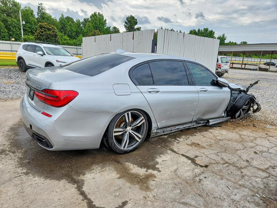 59385136 :رقم المزاد ، WBA7E2C50KB454272 vin ، 2019 Bmw 740 مزاد بيع
