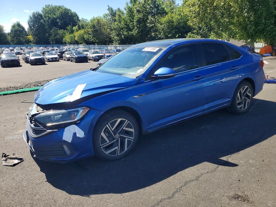 2022 Volkswagen Jetta მანქანა იყიდება აუქციონზე, vin: 3VWGM7BU7NM026110, აუქციონის ნომერი: 61041896