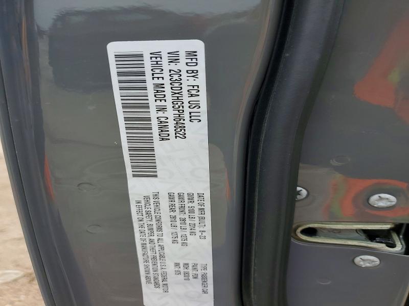 59660466 :رقم المزاد ، 2C3CDXHG5PH648522 vin ، 2023 Dodge Charger مزاد بيع