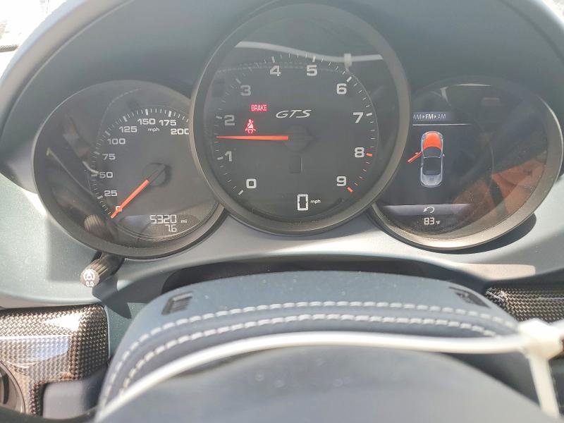 60000796 :رقم المزاد ، WP0CD2A88SK231205 vin ، 2025 Porsche Boxster مزاد بيع