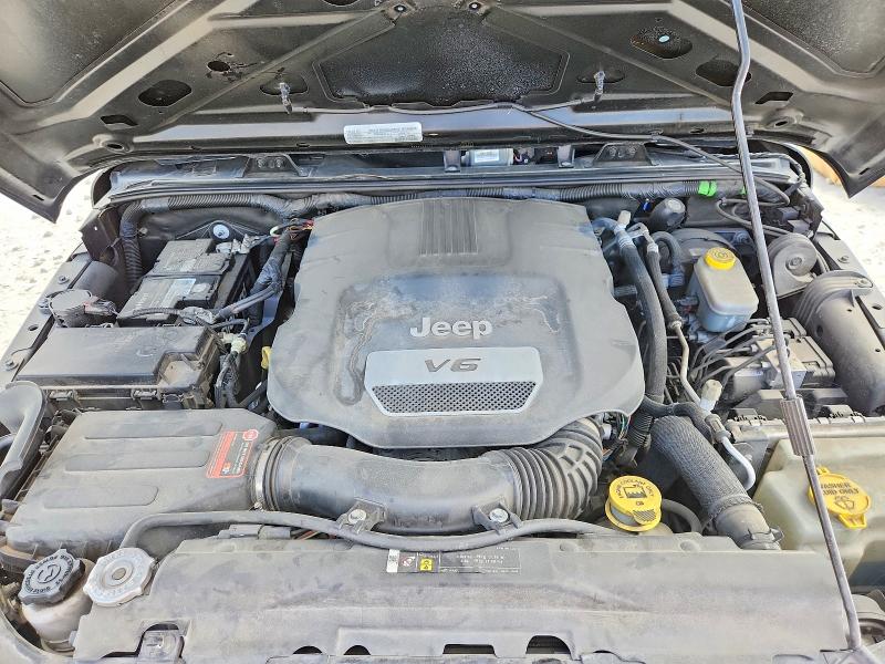 61054516 :رقم المزاد ، 1C4GJWAG3HL735771 vin ، 2017 Jeep Wrangler مزاد بيع