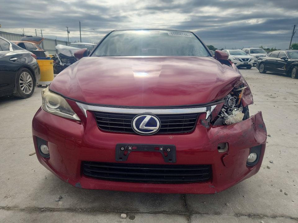 2012 Lexus Ct მანქანა იყიდება აუქციონზე, vin: JTHKD5BHXC2100384, აუქციონის ნომერი: 60868746