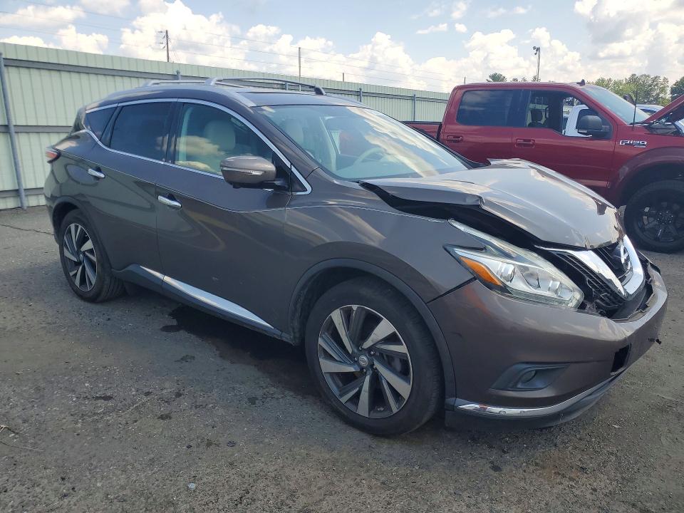2015 Nissan Murano მანქანა იყიდება აუქციონზე, vin: 5N1AZ2MH7FN234147, აუქციონის ნომერი: 63367436