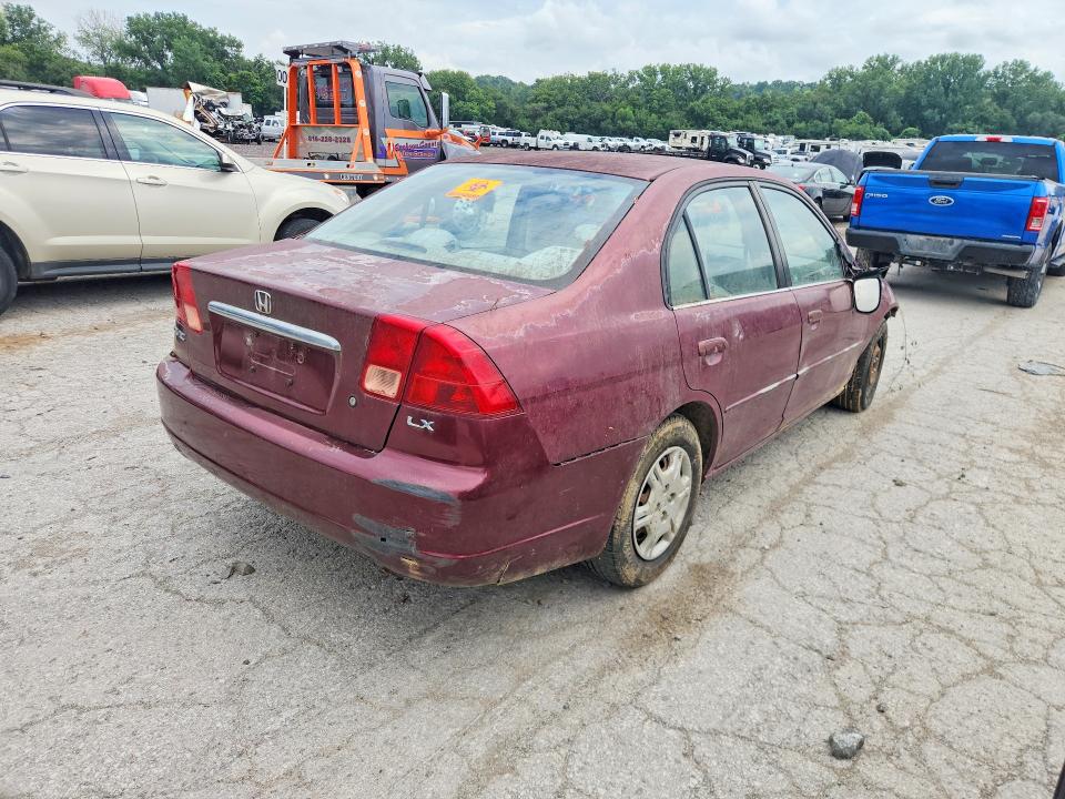 63216426 :رقم المزاد ، 2HGES16672H520794 vin ، 2002 Honda Civic مزاد بيع