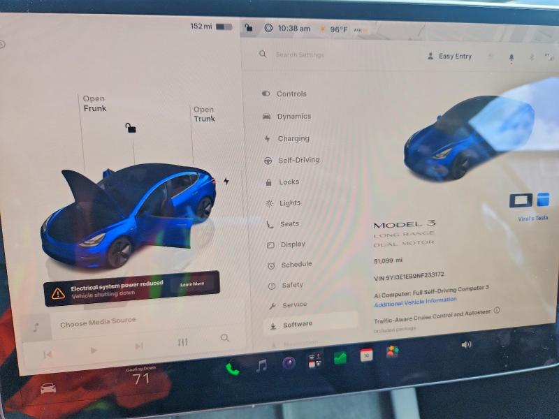 60357016 :رقم المزاد ، 5YJ3E1EB9NF233172 vin ، 2022 Tesla Model 3 مزاد بيع