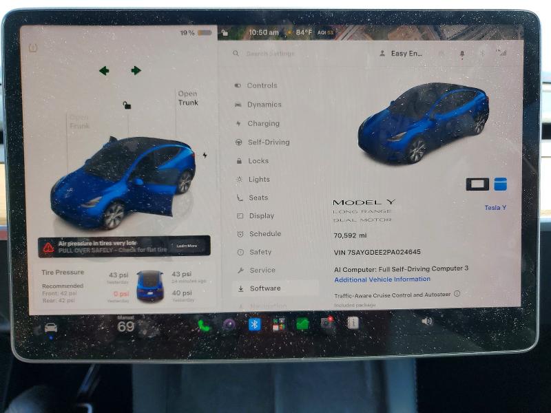 2023 Tesla Model Y მანქანა იყიდება აუქციონზე, vin: 7SAYGDEE2PA024645, აუქციონის ნომერი: 60912246