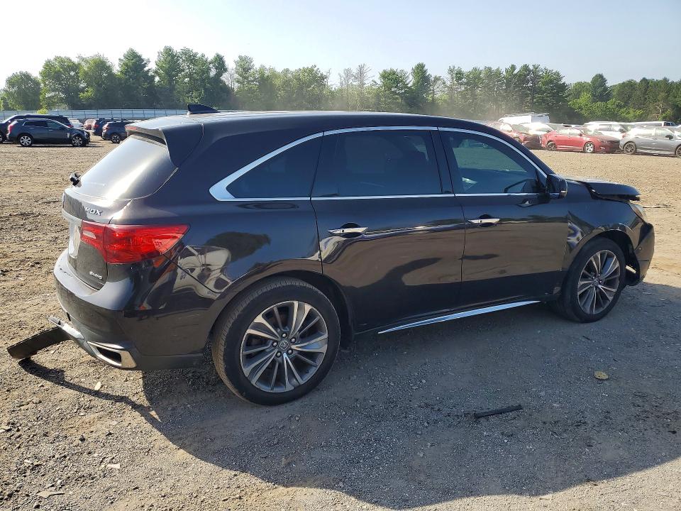 Продаж на аукціоні авто 2017 Acura Mdx, vin: 5FRYD4H54HB002893, номер лоту: 58787056