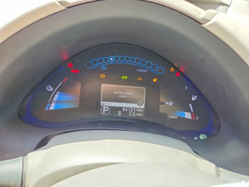 61984576 :رقم المزاد ، JN1AZ0CP8CT021607 vin ، 2012 Nissan Leaf مزاد بيع