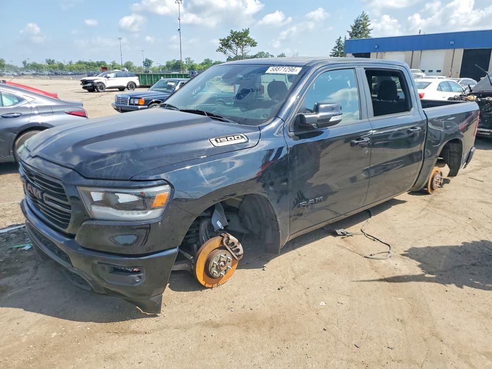58871296 :رقم المزاد ، 1C6SRFFT5LN394001 vin ، 2020 Ram 1500 مزاد بيع
