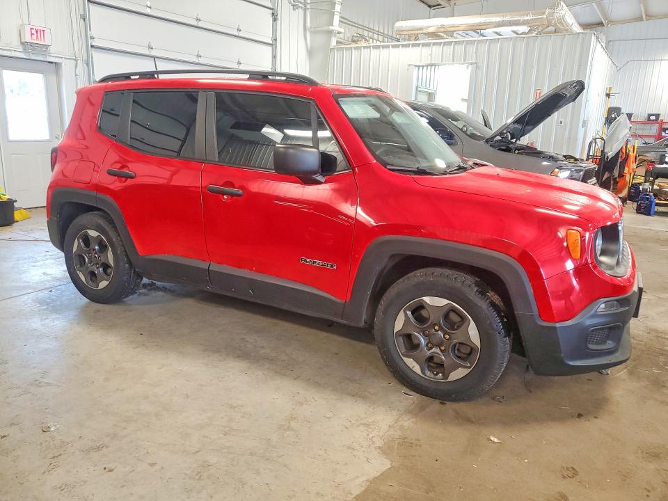2017 Jeep Renegade მანქანა იყიდება აუქციონზე, vin: ZACCJAAB4HPF11491, აუქციონის ნომერი: 59643406