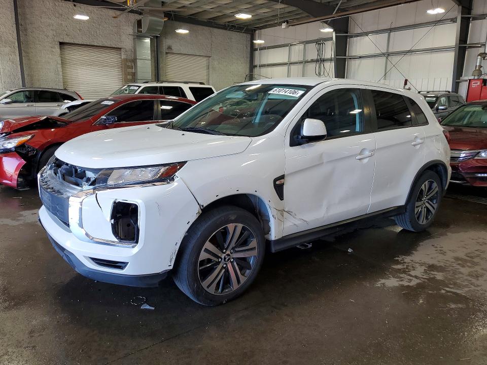 2020 Mitsubishi Outlander Sport მანქანა იყიდება აუქციონზე, vin: JA4AR3AU0LU004330, აუქციონის ნომერი: 61014106