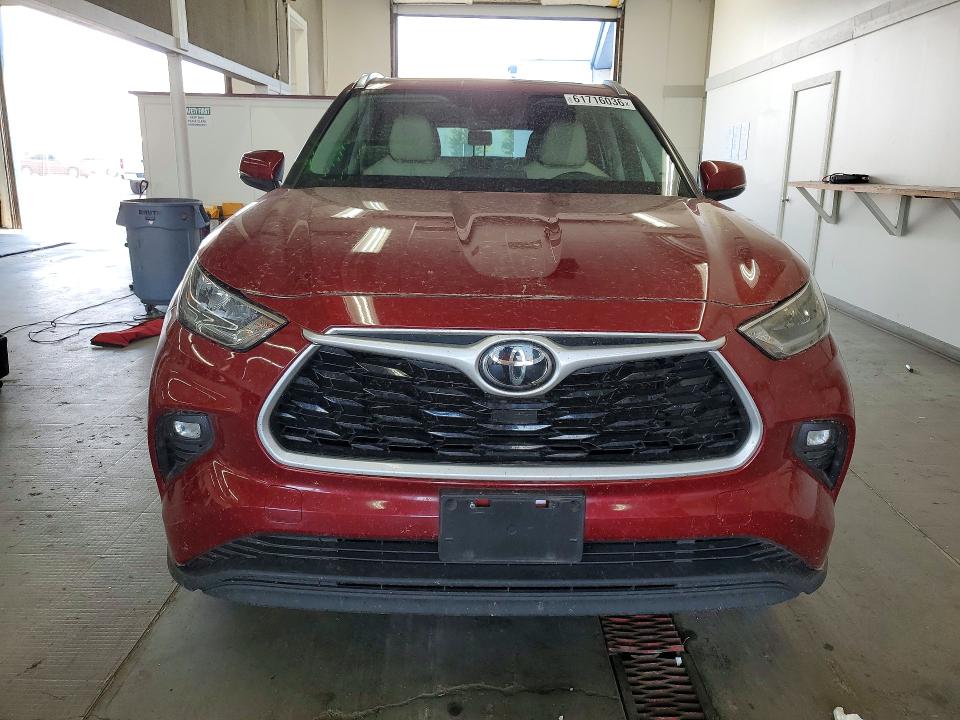 2020 Toyota Highlander მანქანა იყიდება აუქციონზე, vin: 5TDHZRBH0LS039706, აუქციონის ნომერი: 61716036