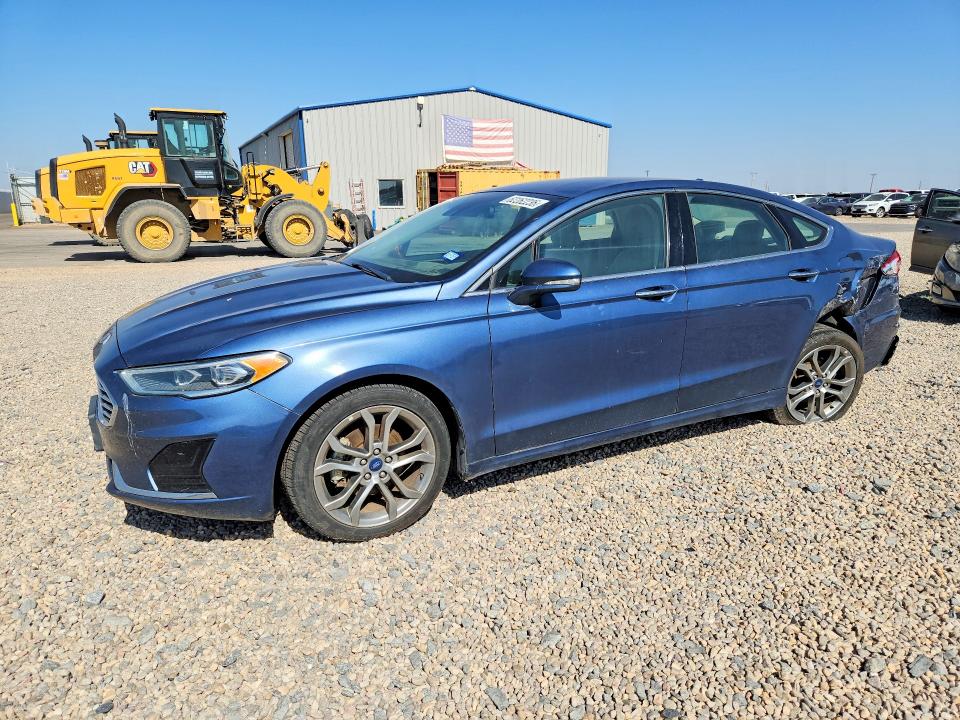 62262236 :رقم المزاد ، 3FA6P0CD1KR117468 vin ، 2019 Ford Fusion مزاد بيع
