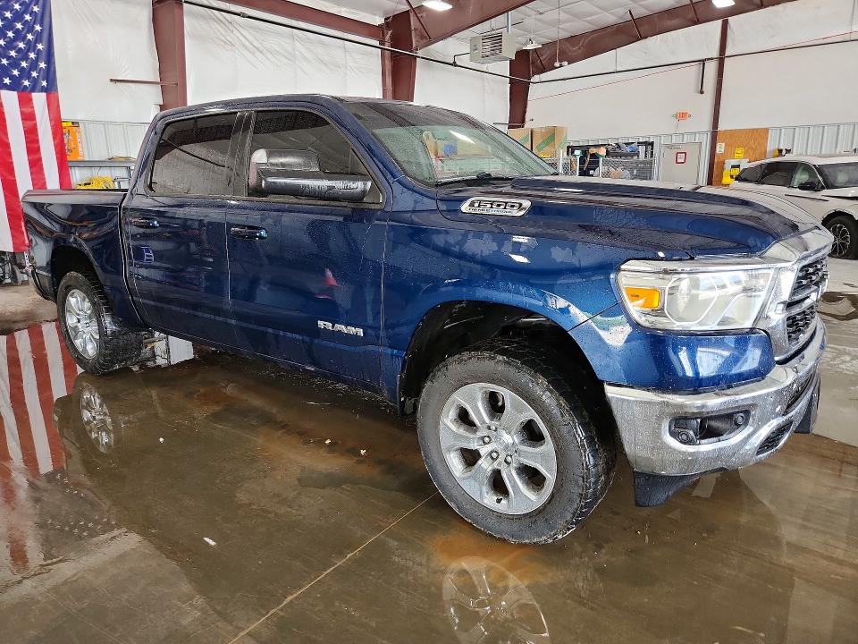 61318456 :رقم المزاد ، 1C6SRFFT2NN181333 vin ، 2022 Ram 1500 مزاد بيع