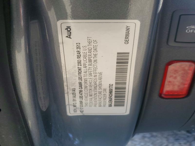 Продажа на аукционе авто 2017 Audi A4, vin: WAUENAF43HN061782, номер лота: 61540606