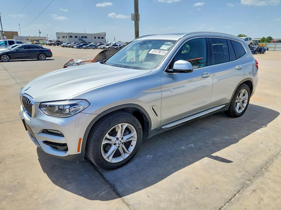 2020 Bmw X3 მანქანა იყიდება აუქციონზე, vin: 5UXTY3C00L9B69956, აუქციონის ნომერი: 61479076