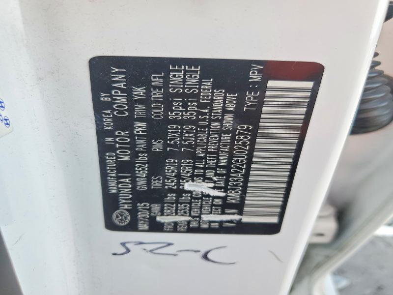 Продаж на аукціоні авто 2016 Hyundai Tucson, vin: KM8J33A22GU025879, номер лоту: 60185456
