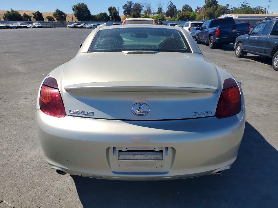 62495926 :رقم المزاد ، JTHFN48Y320034061 vin ، 2002 Lexus Sc مزاد بيع