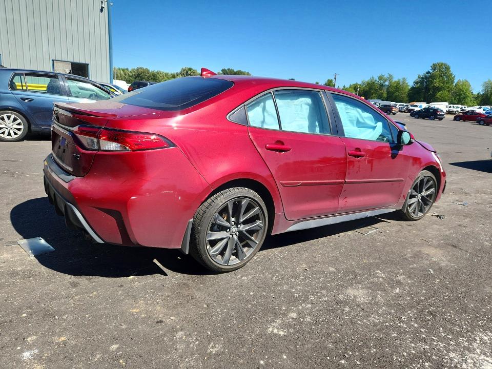 2025 Toyota Corolla მანქანა იყიდება აუქციონზე, vin: 5YFS4MCE2SP218610, აუქციონის ნომერი: 60173306