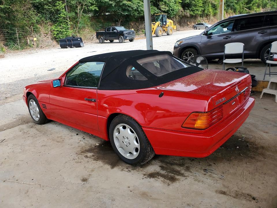 58897836 :رقم المزاد ، WDBFA67E3PF075261 vin ، 1993 Mercedes-benz 500 مزاد بيع