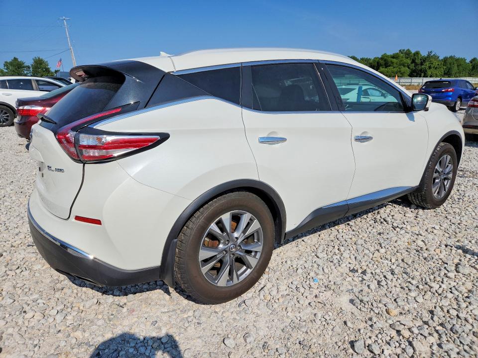 Продажа на аукционе авто 2015 Nissan Murano, vin: 5N1AZ2MH7FN263695, номер лота: 62943956