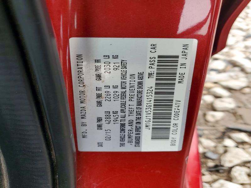 Aukcja sprzedaży 2016 Mazda 6, vin: JM1GJ1V53G1415324, numer aukcji: 62137206