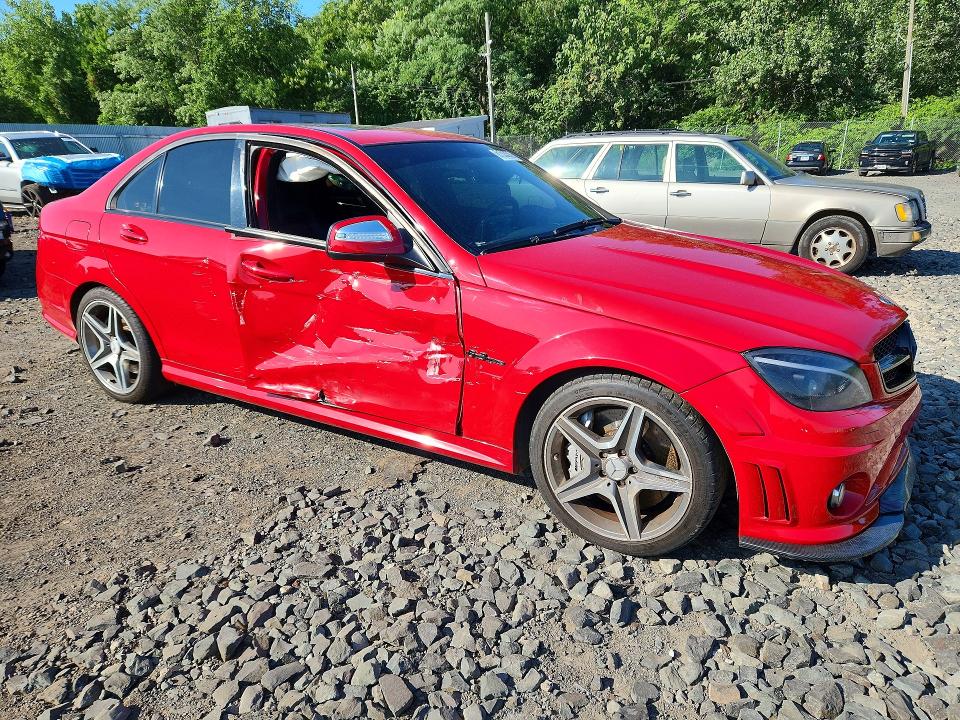 61533356 :رقم المزاد ، WDDGF77X39F246811 vin ، 2009 Mercedes-benz C مزاد بيع