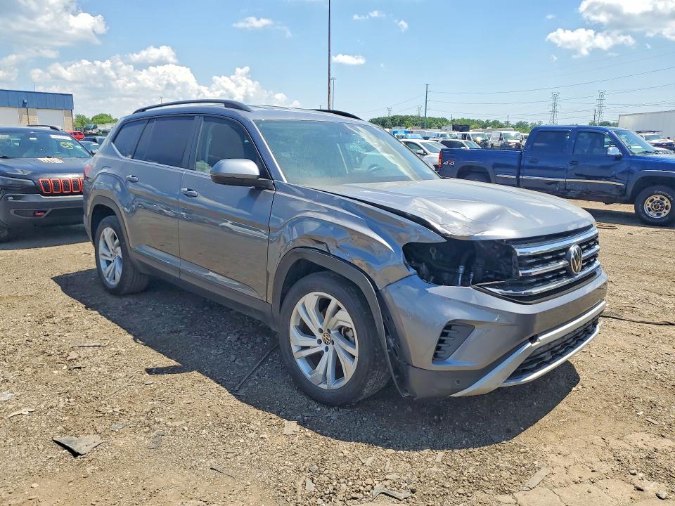 2022 Volkswagen Atlas მანქანა იყიდება აუქციონზე, vin: 1V2HP2CA0NC523683, აუქციონის ნომერი: 59587496