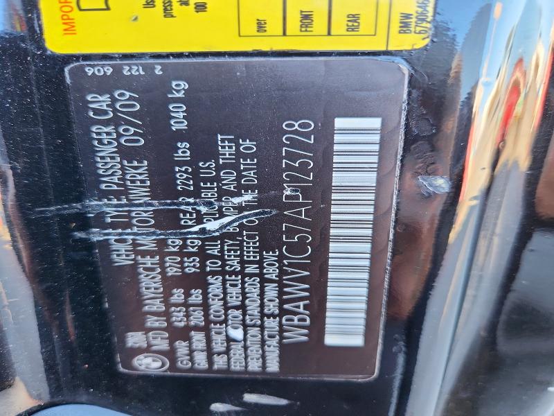 Продажа на аукционе авто 2010 Bmw 328, vin: WBAWV1C57AP123728, номер лота: 60709736