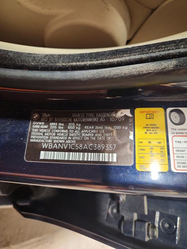 Продажа на аукционе авто 2010 Bmw 528, vin: WBANV1C58AC389357, номер лота: 57046736