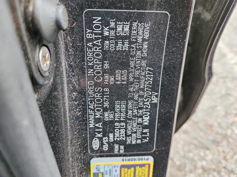 Продаж на аукціоні авто 2013 Kia Soul, vin: KNDJT2A57D7752177, номер лоту: 59843936