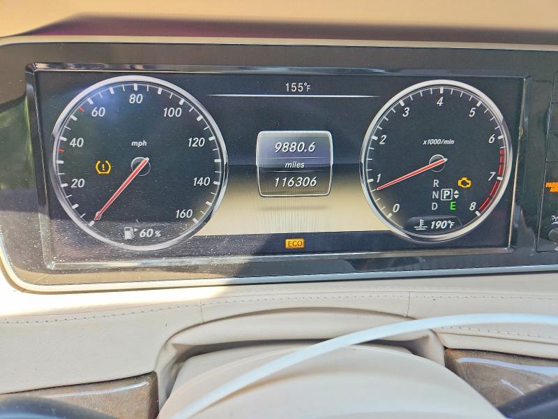 2014 Mercedes-benz S მანქანა იყიდება აუქციონზე, vin: WDDUG8FB4EA024863, აუქციონის ნომერი: 59876906