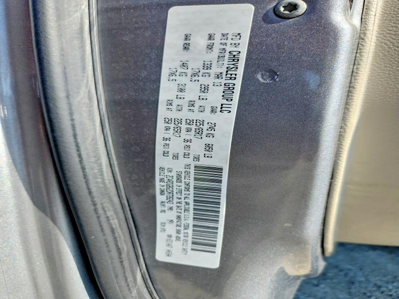 62967046 :رقم المزاد ، 2C4RDGBG2DR726243 vin ، 2013 Dodge Grand Caravan مزاد بيع