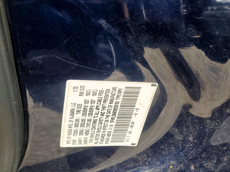 Aukcja sprzedaży 2005 Honda Odyssey, vin: 5FNRL38485B059183, numer aukcji: 61495366