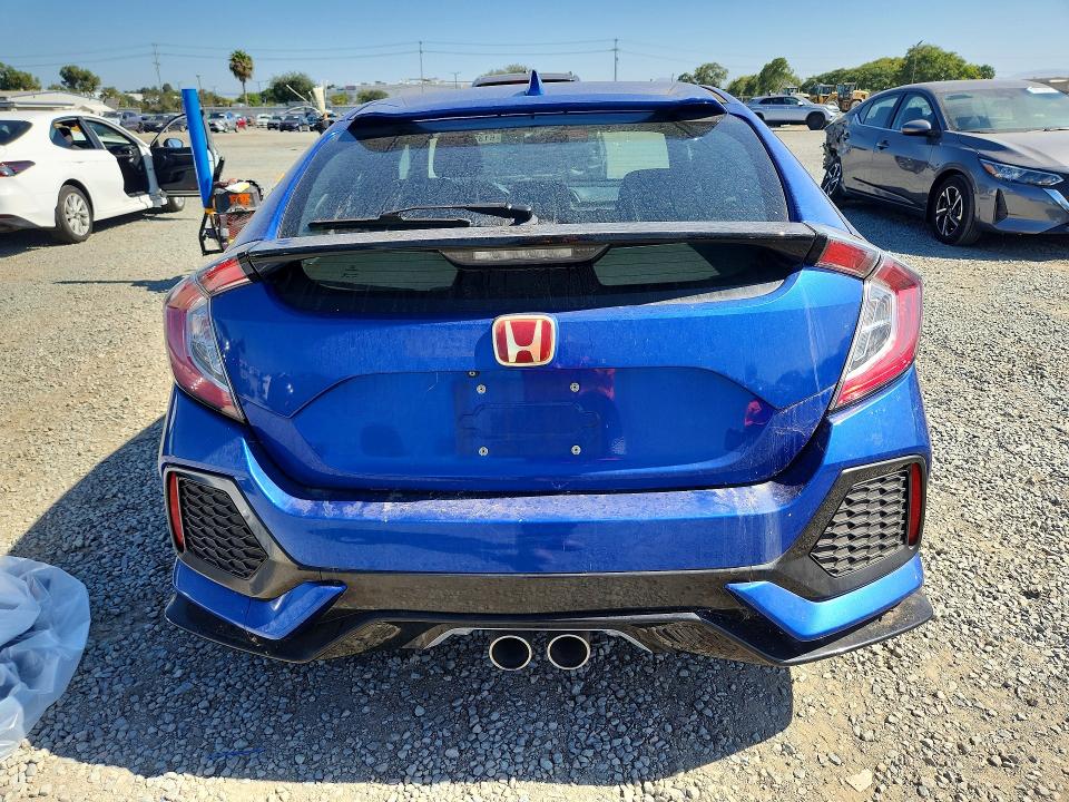 61374366 :رقم المزاد ، SHHFK7H41HU403565 vin ، 2017 Honda Civic مزاد بيع