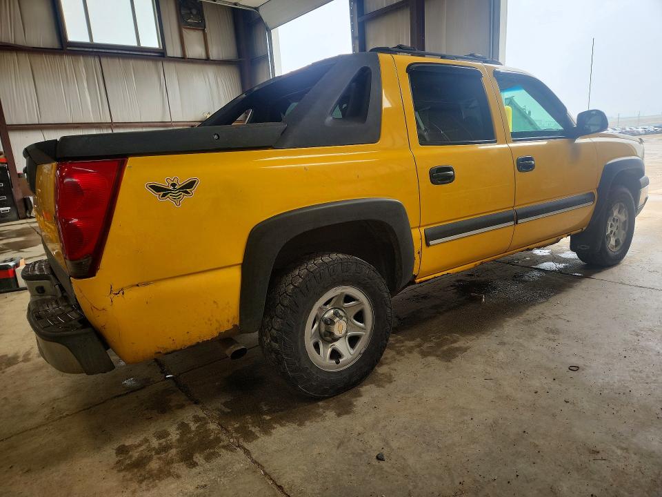 2003 Chevrolet Avalanche მანქანა იყიდება აუქციონზე, vin: 3GNEK13T03G324990, აუქციონის ნომერი: 61904066