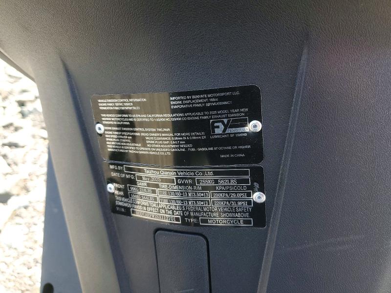 59603876 :رقم المزاد ، H0DTAEFW2SX112701 vin ، 2025 Genuine Scooter Co. Scooter مزاد بيع