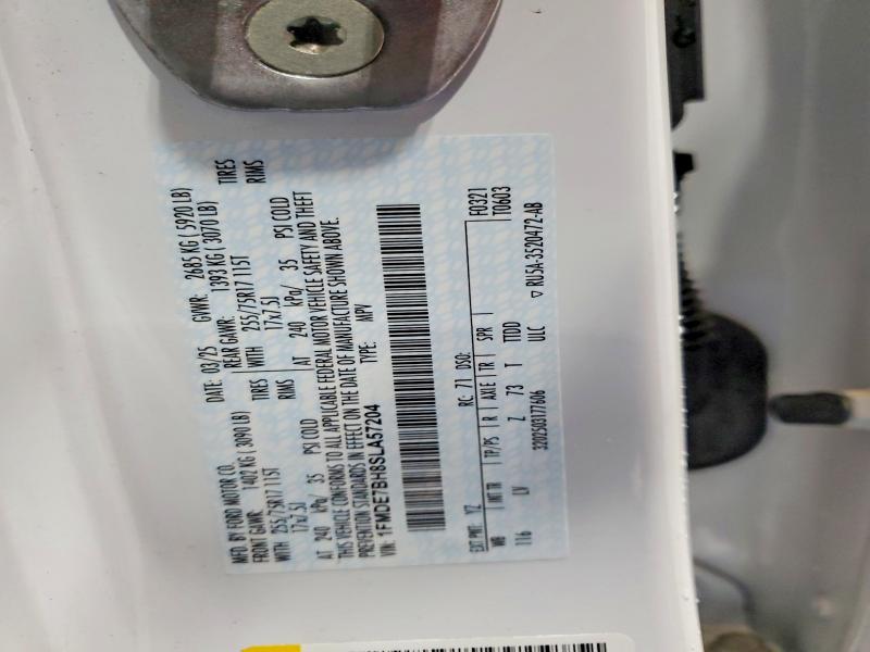 Продажа на аукционе авто 2025 Ford Bronco, vin: 1FMDE7BH8SLA57204, номер лота: 60931846