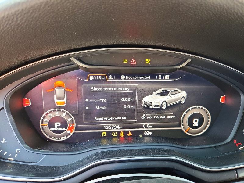 Продажа на аукционе авто 2018 Audi A5, vin: WAUENCF59JA024589, номер лота: 59725066