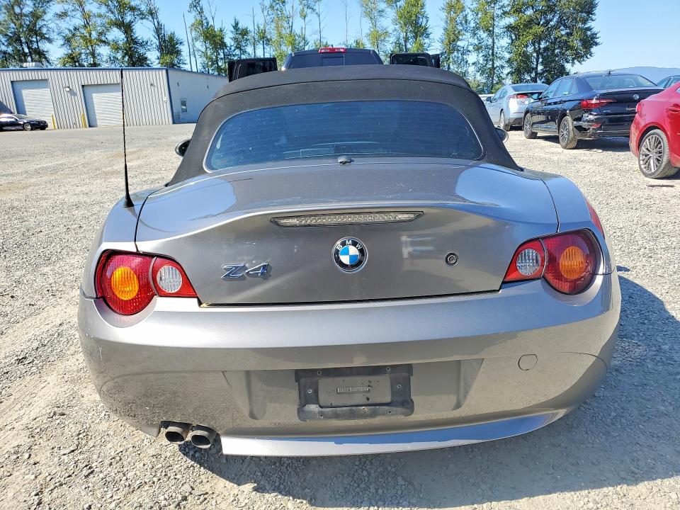 2004 Bmw Z4 მანქანა იყიდება აუქციონზე, vin: 4USBT33474LS48700, აუქციონის ნომერი: 61065826