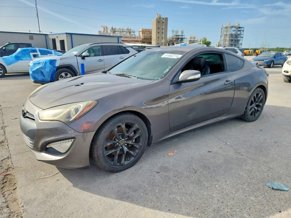 2013 Hyundai Genesis Coupe მანქანა იყიდება აუქციონზე, vin: KMHHU6KJ1DU094982, აუქციონის ნომერი: 61843716