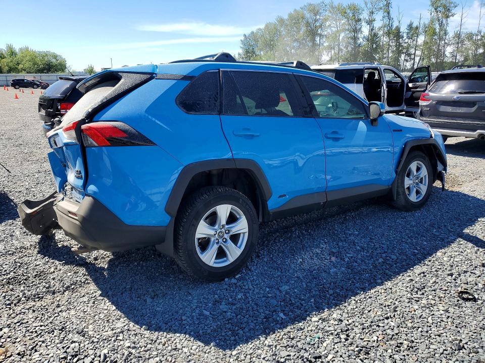 Aukcja sprzedaży 2020 Toyota Rav4 Hybrid, vin: 2T3RWRFVXLW086186, numer aukcji: 60670206