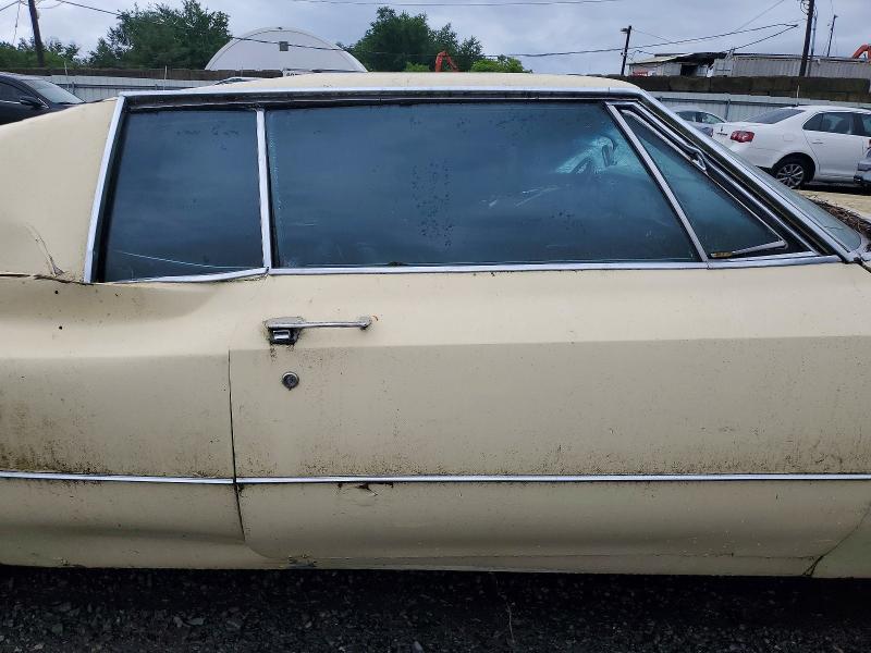 1968 Cadillac Deville მანქანა იყიდება აუქციონზე, vin: J8266777, აუქციონის ნომერი: 60486156
