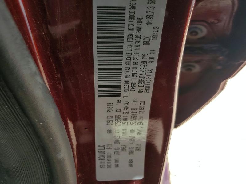 Продаж на аукціоні авто 2020 Ram 1500, vin: 1C6SRFJT2LN134209, номер лоту: 59915366