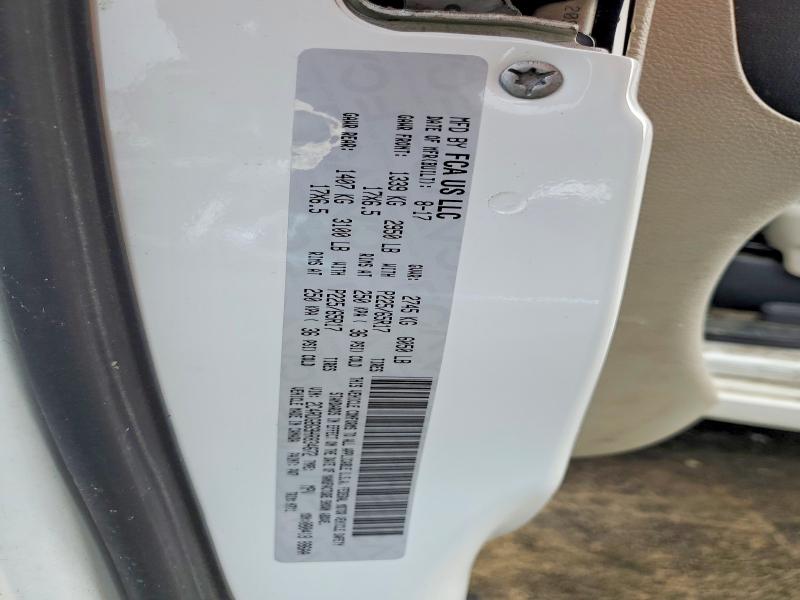 2017 Dodge Grand Caravan მანქანა იყიდება აუქციონზე, vin: 2C4RDGBG9HR834672, აუქციონის ნომერი: 59797056