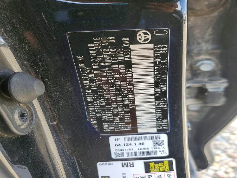 Aukcja sprzedaży 2022 Toyota Corolla, vin: 5YFEPMAEXNP284043, numer aukcji: 63501636